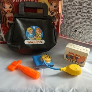Fisher Price Childrens Doctor Kit 80's